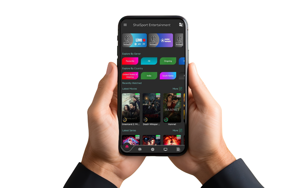 ShalSport Football App for Android Phone / Android Tablet